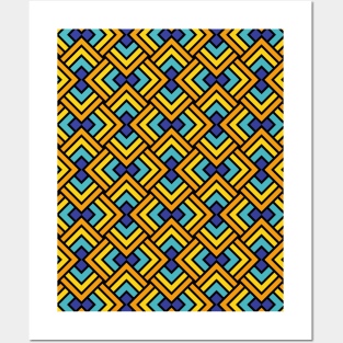 Geometric Pattern Posters and Art